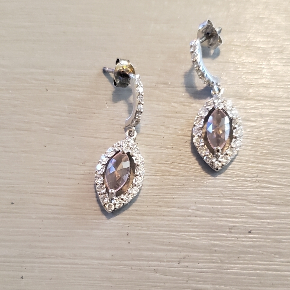 Sterling silver earrings Hp🔥🔥🔥🔥🔥 - Picture 2 of 2